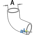 UJD11523     Upper Hose---Replaces L62211